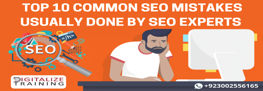 top 10 common seo mistakes usually done by seo expperts