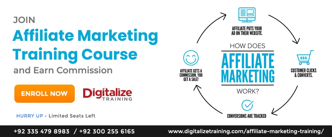 Advance affiliate marketing training karachi