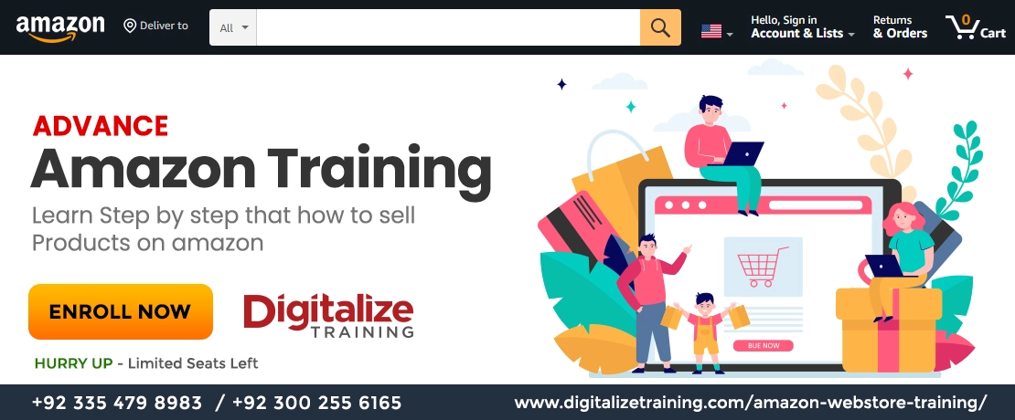 Advance amazon webstore training karachi