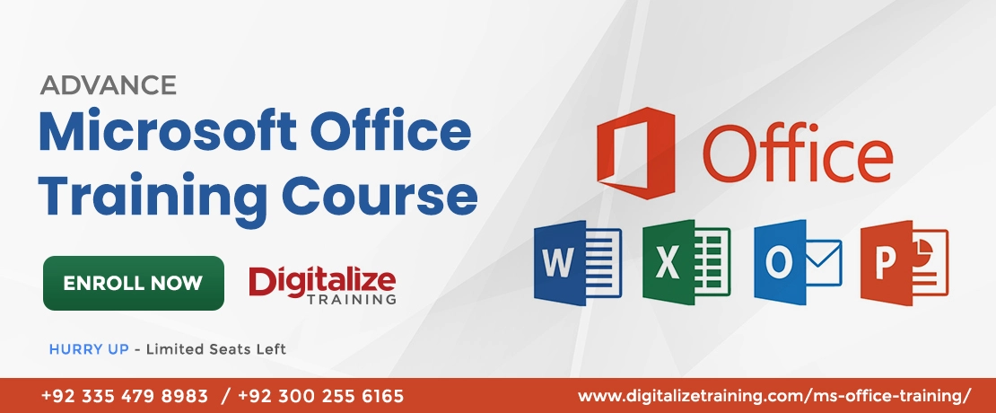 Advance ms office training karachi