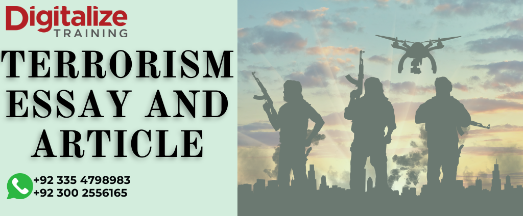Terrorism essay 

