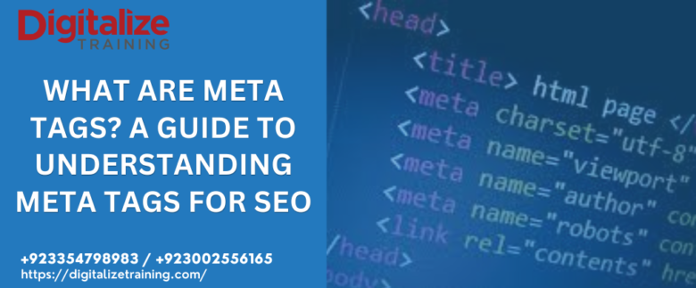 What are Meta tags | Guide to understanding Meta tags| Pakistan