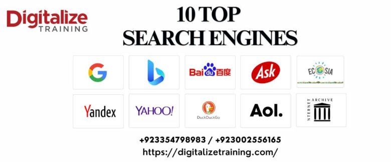 Top 10 Search Engines | Top-ranked Search Engines