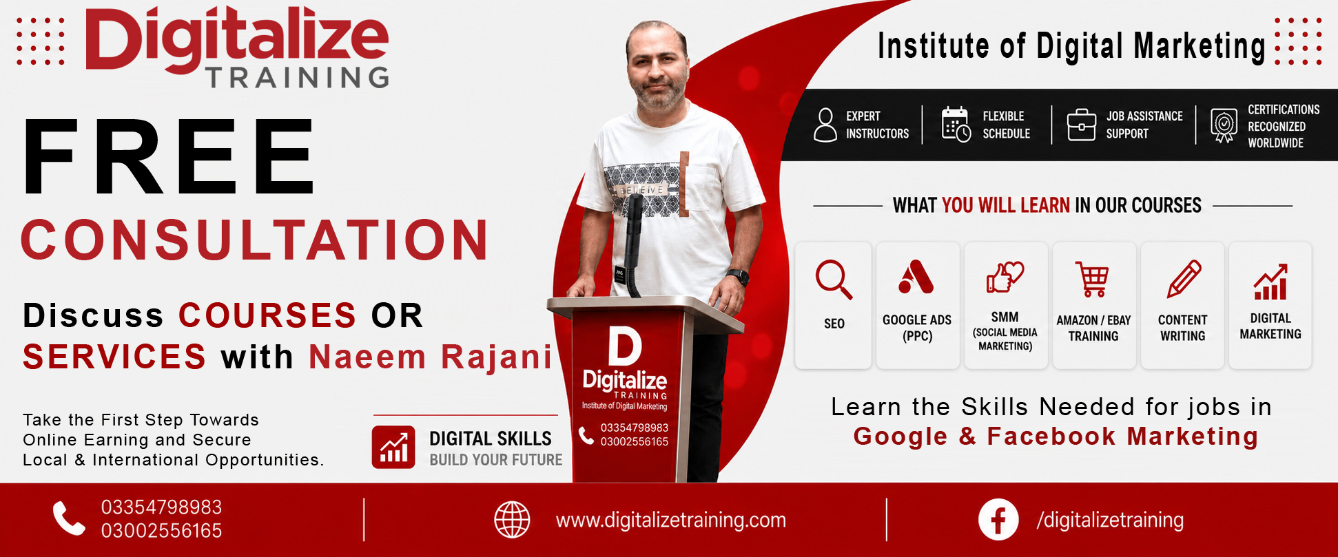 Naeem Rajani - Digital Marketing Expert in Karachi