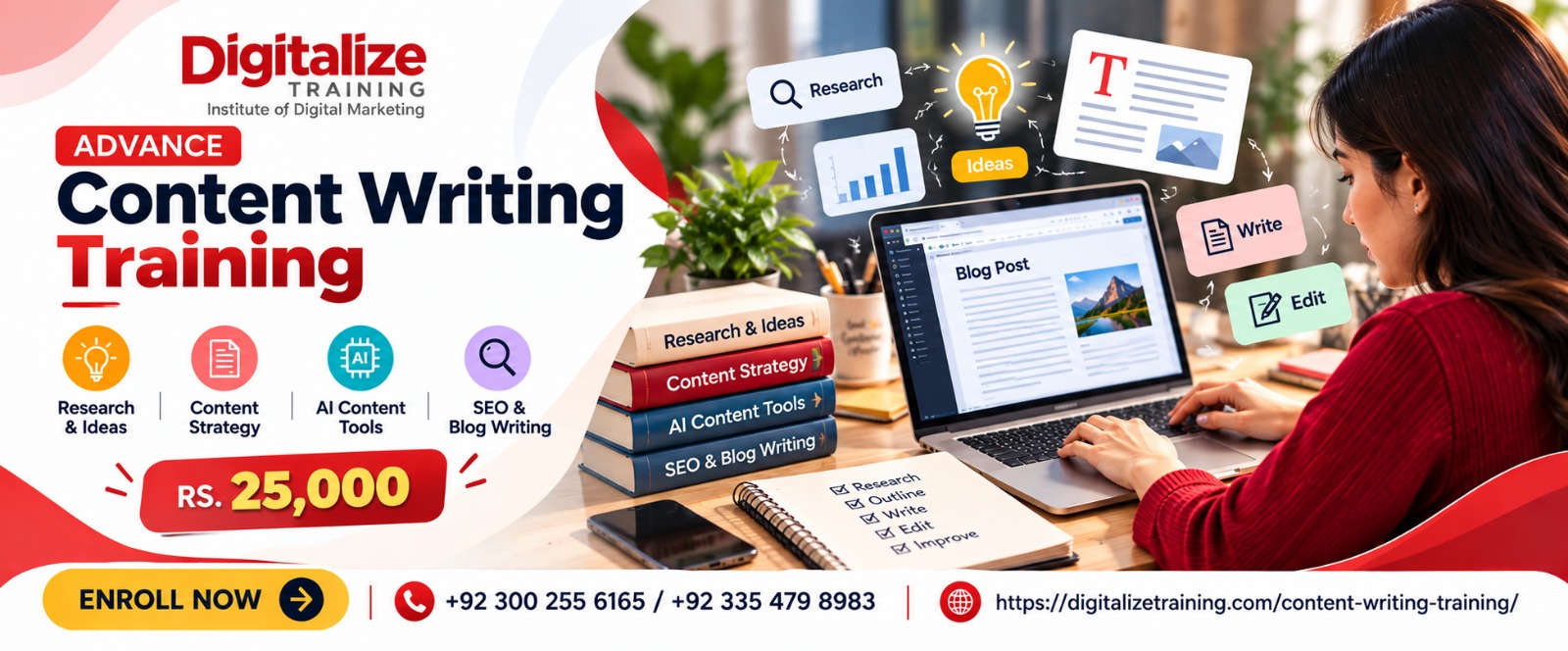 content writing course in karachi
