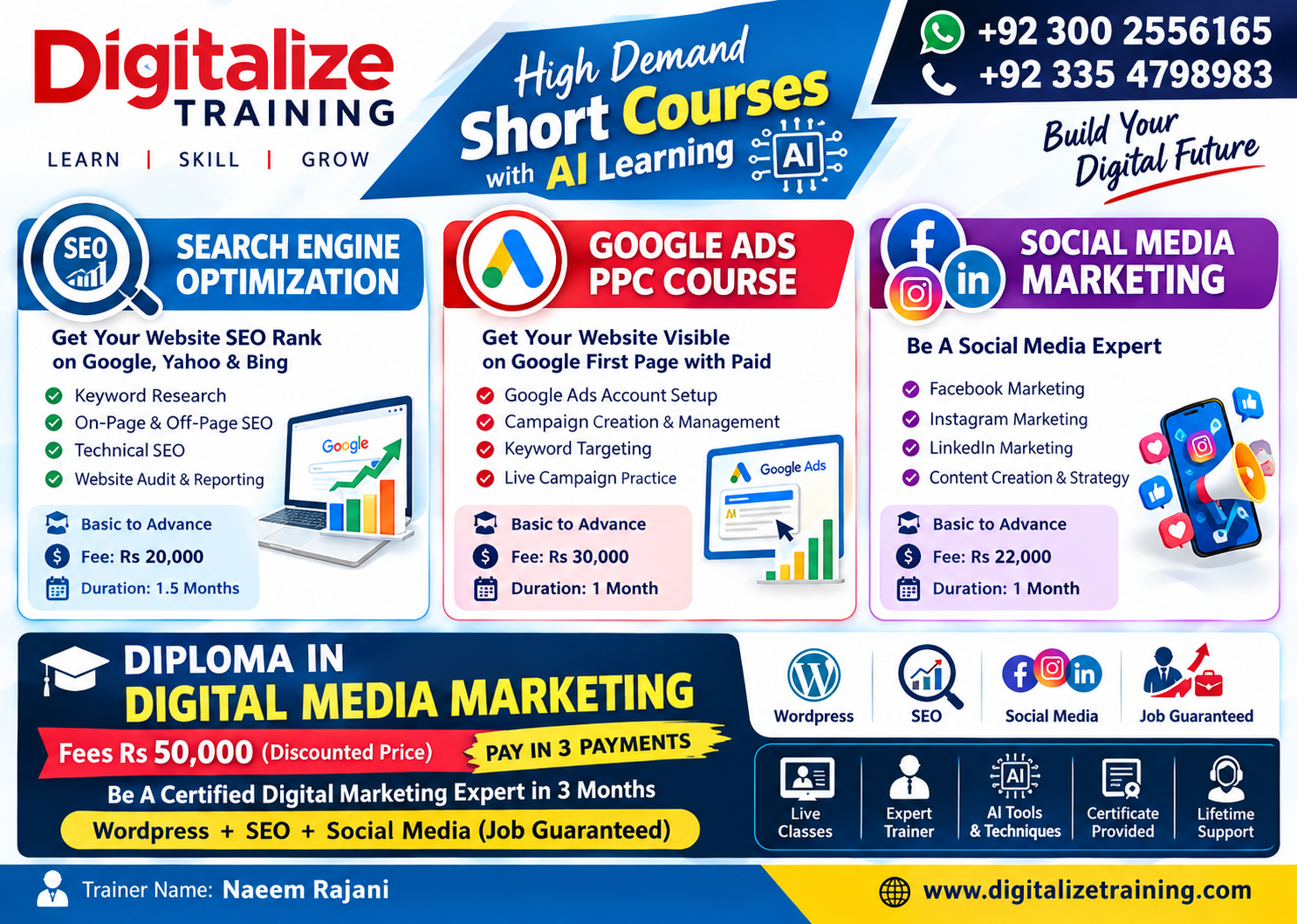 Digital Marketing Courses in Karachi Pakistan
