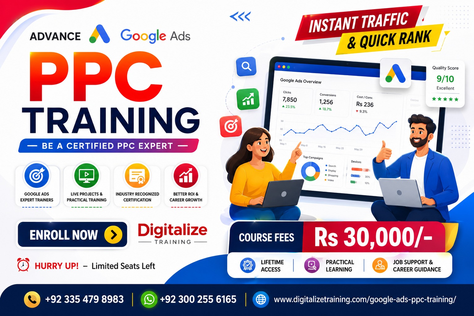 Google Ads Paid Marketing Course in Pakistan